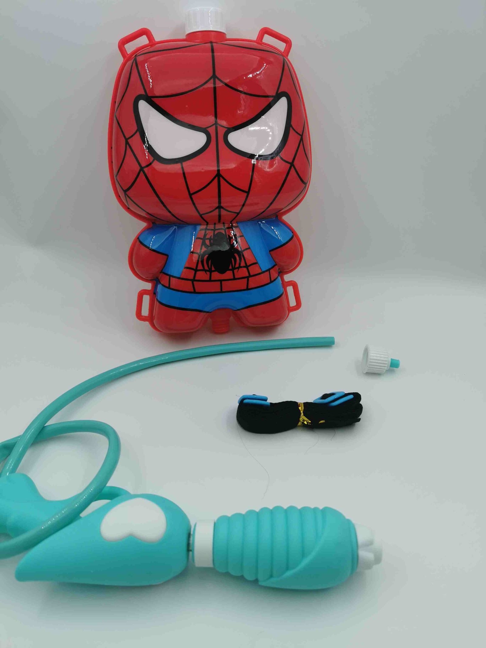 Holi gun-back holding-children-toddler